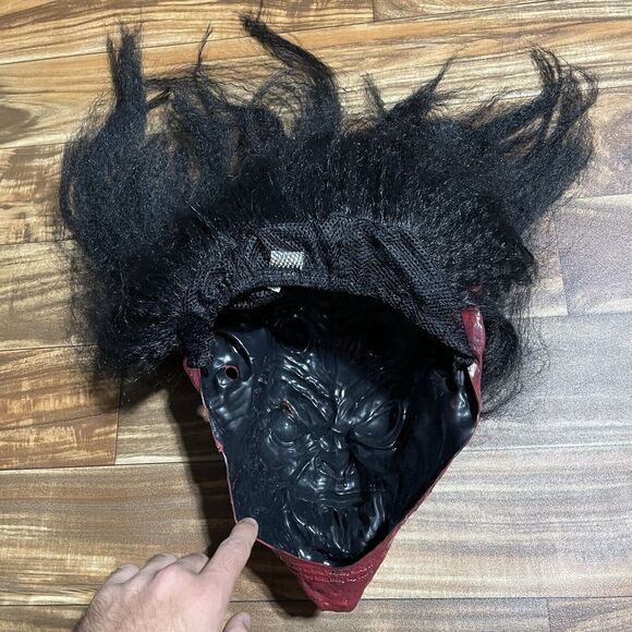 PMG Halloween Mask Devil 2006 The Paper Magic Group Scary Evil Costume Rare! - Picture 11 of 14